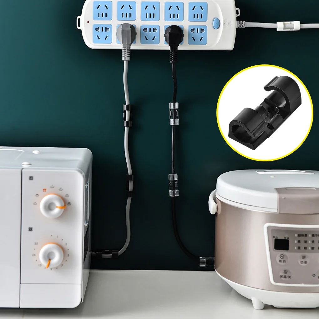 20pcs/Set Cable Organizer Buckle Home Office Tabletop Wall Mounted Adhesive Cable Wire Fixing Clip Household Storage Tool
20pcs/Set Cable Organizer Buckle Home Office Tabletop Wall Mounted Adhesive Cable Wire Fixing Clip Household Storage Tool