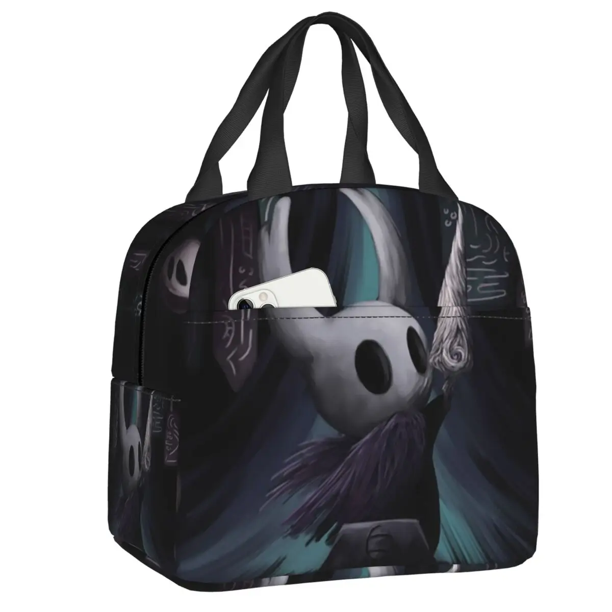 Hero Of Hallownest Thermal Insulated Lunch Bag Women Hollow Knight Game Resuable Lunch Tote Picnic Multifunction Food Box
Hero Of Hallownest Thermal Insulated Lunch Bag Women Hollow Knight Game Resuable Lunch Tote Picnic Multifunction Food Box