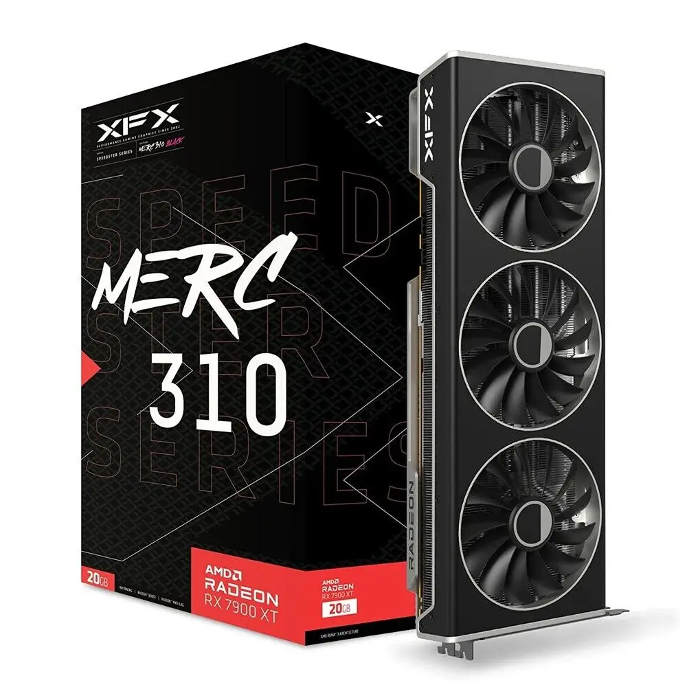 (NEW DISCOUNT) XFX Speedster MERC310 AMD Radeon RX 7900XT
(NEW DISCOUNT) XFX Speedster MERC310 AMD Radeon RX 7900XT