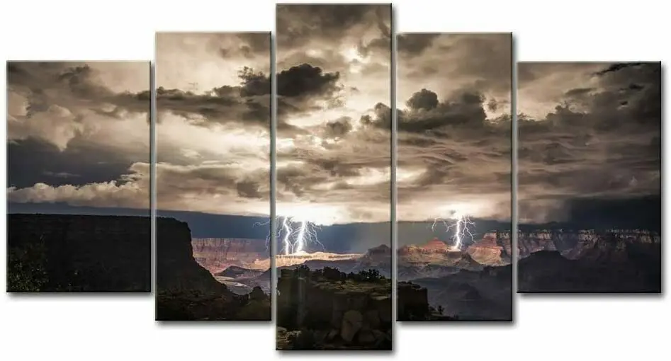 Брезентовая настенная Печать на холсте с изображением большого ущелья, 5 шт., Декор для дома, печатные изображения HD постер без рамки, 5 панелей
Брезентовая настенная Печать на холсте с изображением большого ущелья, 5 шт., Декор для дома, печатные изображения HD постер без рамки, 5 панелей