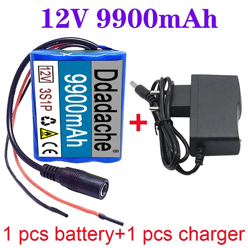 100%New 3S1P Protection Board 12V 9900mAh Battery Pack 18650 LI-ION Battery 12.6V Super Charging Battery+charger Free Shipping
100%New 3S1P Protection Board 12V 9900mAh Battery Pack 18650 LI-ION Battery 12.6V Super Charging Battery+charger Free Shipping