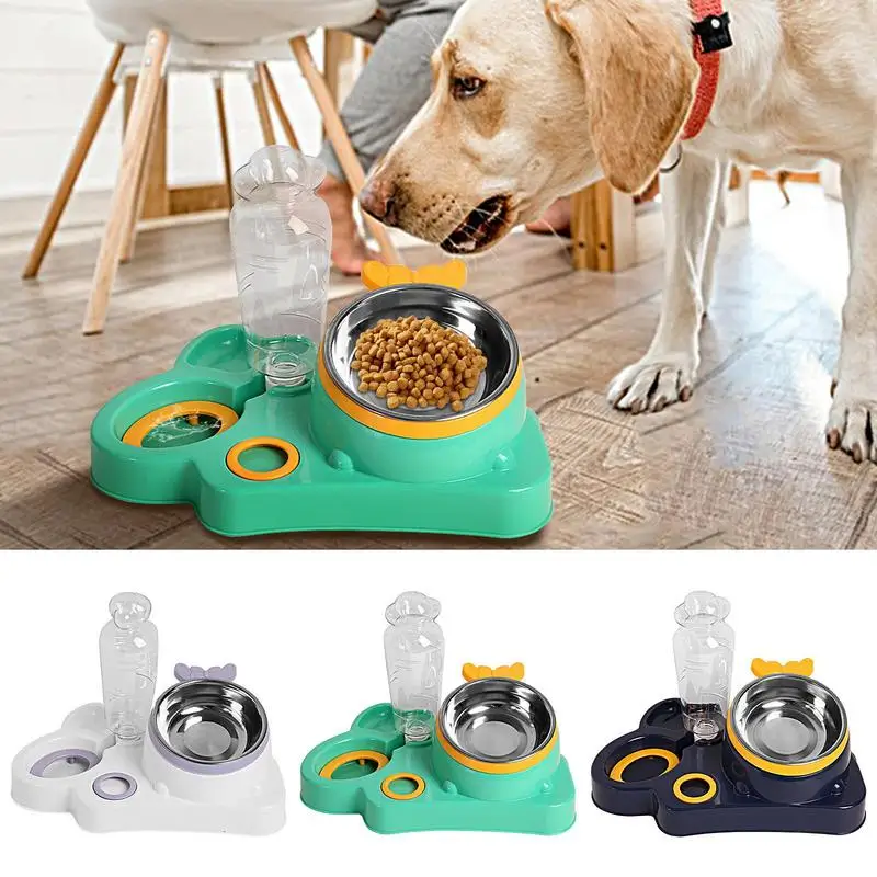 Water And Food Bowl Set For Dog Cat Feeder Stainless Steel Ceramics Portable Bowl Supplies Available For Pet Drink Watering
Water And Food Bowl Set For Dog Cat Feeder Stainless Steel Ceramics Portable Bowl Supplies Available For Pet Drink Watering