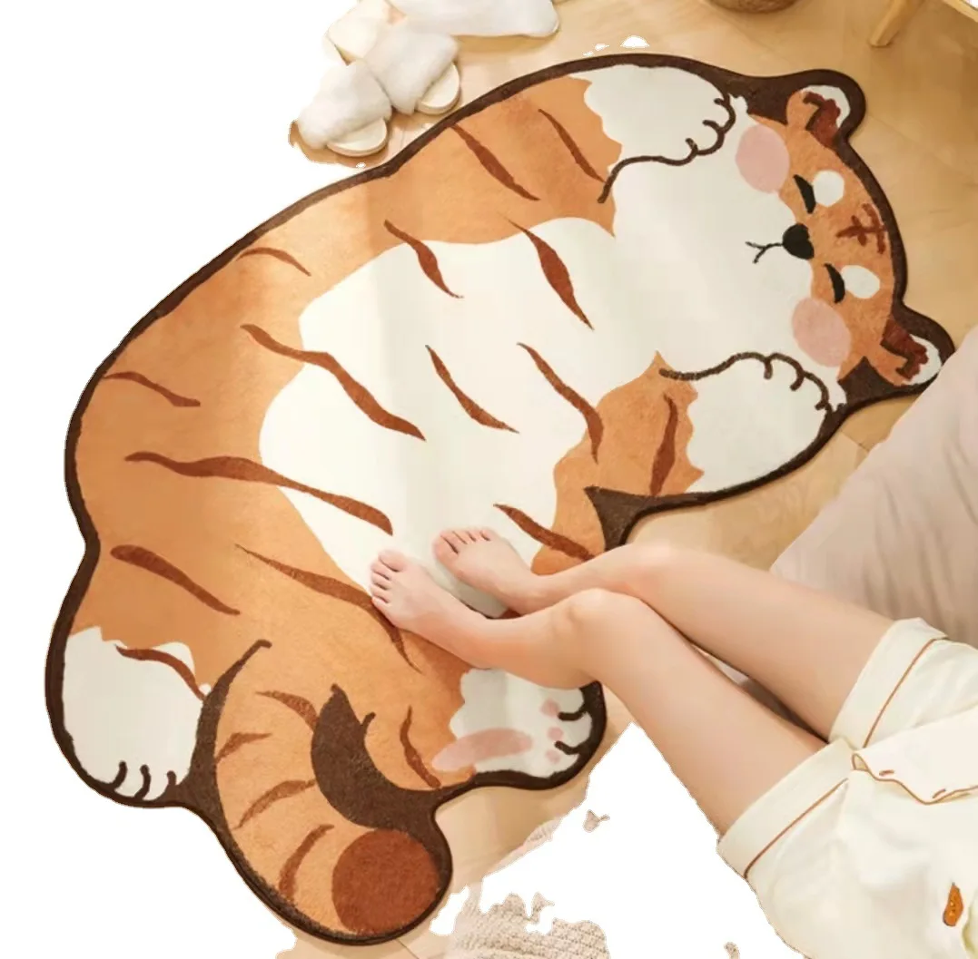 Ins Style Living Room Carpet Kids Play Floor Mat Cute Tiger Bedroom Rug Doormat Anti-slip Absorbent Kitchen Carpets Bathroom Mat
Ins Style Living Room Carpet Kids Play Floor Mat Cute Tiger Bedroom Rug Doormat Anti-slip Absorbent Kitchen Carpets Bathroom Mat