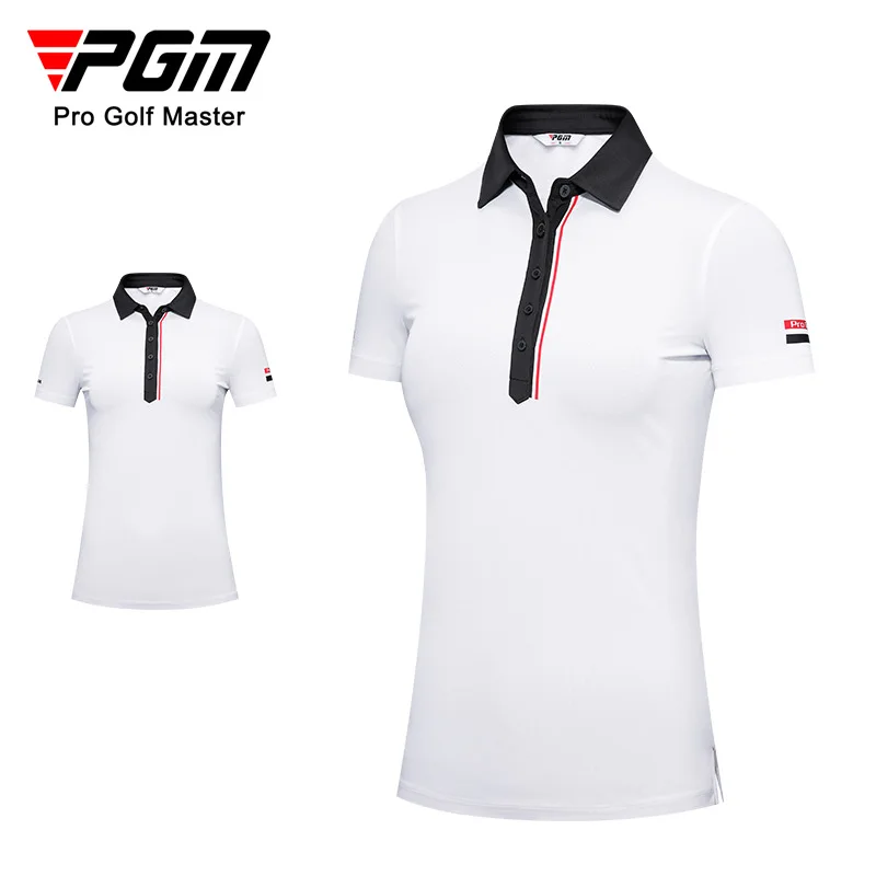 PGM Women's Golf Summer Short Sleeve T-shirt Breathable Design Moisture Absorption Quick Drying Golf Wear for Women YF598
PGM Women's Golf Summer Short Sleeve T-shirt Breathable Design Moisture Absorption Quick Drying Golf Wear for Women YF598