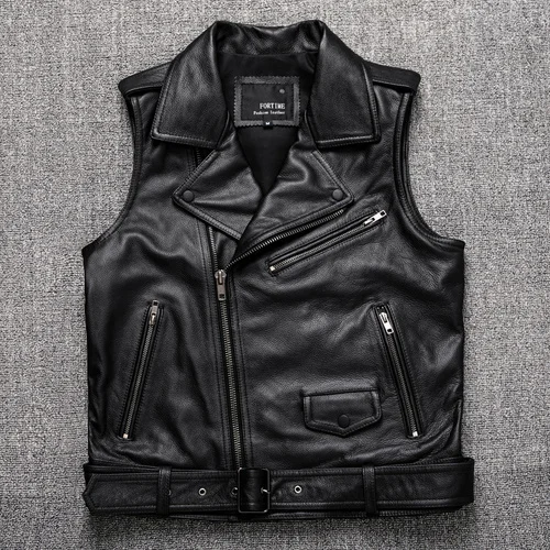 100% Genuine Leather Jacket Men Vintage Natural Cowskin Coat Spring Autumn 2022 Men Leather Vest Fashion Chaquetas Hombre
100% Genuine Leather Jacket Men Vintage Natural Cowskin Coat Spring Autumn 2022 Men Leather Vest Fashion Chaquetas Hombre
