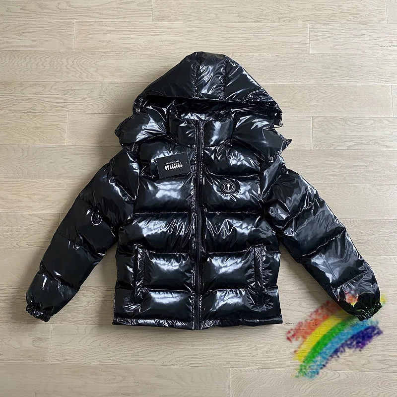 2022fw Trapstar Coats Men Women Embroidery Logo Shiny Black Irongate Jacket Detachable Hood Best Quality Winter Jacket
2022fw Trapstar Coats Men Women Embroidery Logo Shiny Black Irongate Jacket Detachable Hood Best Quality Winter Jacket