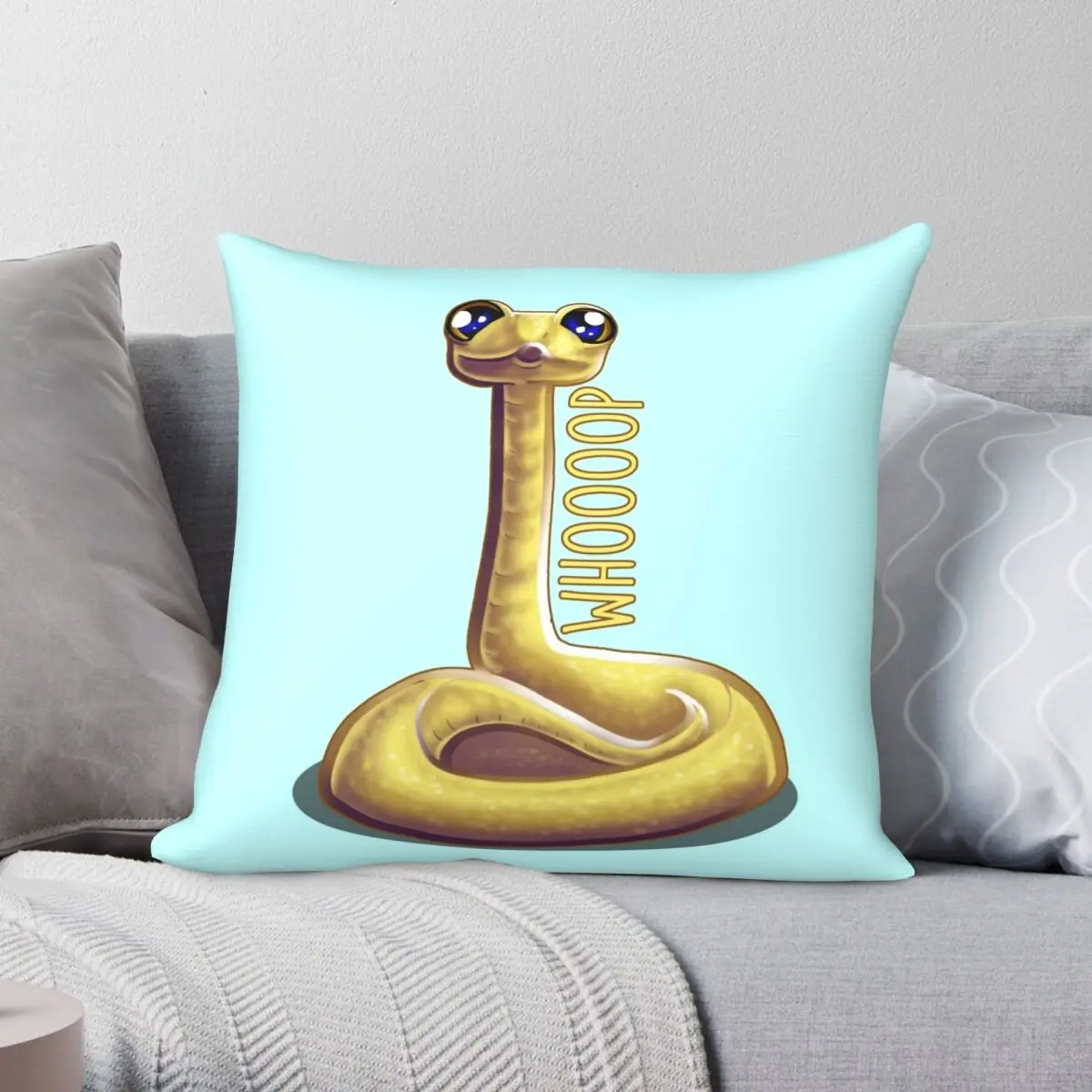 Whooping Snake Square Pillowcase Polyester Linen Velvet Creative Zip Decor Throw Pillow Case Home Cushion Cover
Whooping Snake Square Pillowcase Polyester Linen Velvet Creative Zip Decor Throw Pillow Case Home Cushion Cover