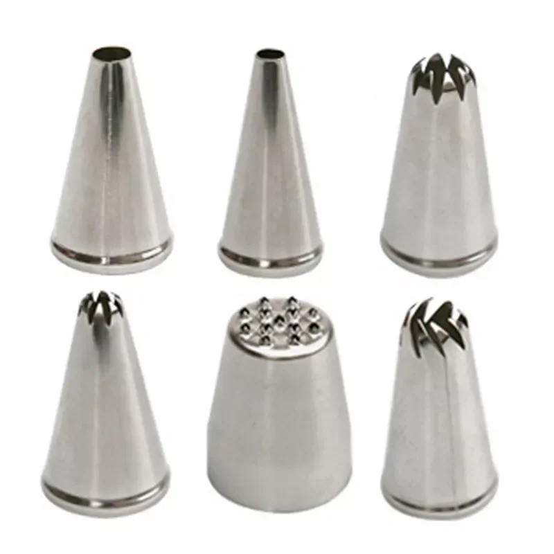 Cookies Supplies Cakes Decoration Stainless Steel Multi Purpose Silver Pastry Nozzle Kitchen Gadgets Fondant Decor
Cookies Supplies Cakes Decoration Stainless Steel Multi Purpose Silver Pastry Nozzle Kitchen Gadgets Fondant Decor
