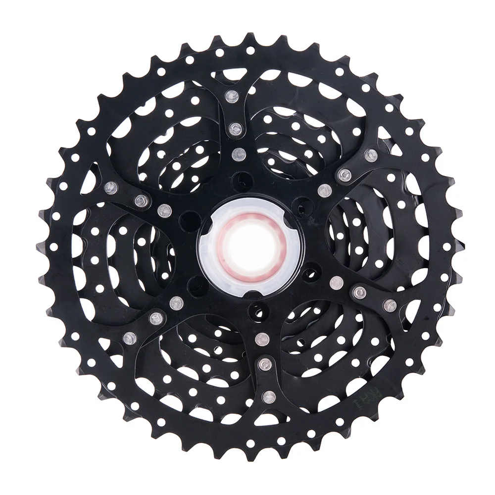 Convenient Durable Useful Bicycle Flywheel 11-40T 9 Speed Black Cassette Chain holder Circular Cycling Freewheel
Convenient Durable Useful Bicycle Flywheel 11-40T 9 Speed Black Cassette Chain holder Circular Cycling Freewheel