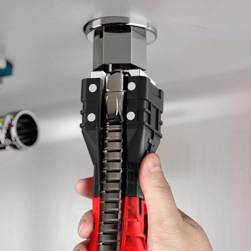 18in1 Faucet Sink Installer Wrench Anti-Slip Handle Double Head Maintenance Tool Bathroom Faucet Sink Installation Wrench Tool
18in1 Faucet Sink Installer Wrench Anti-Slip Handle Double Head Maintenance Tool Bathroom Faucet Sink Installation Wrench Tool