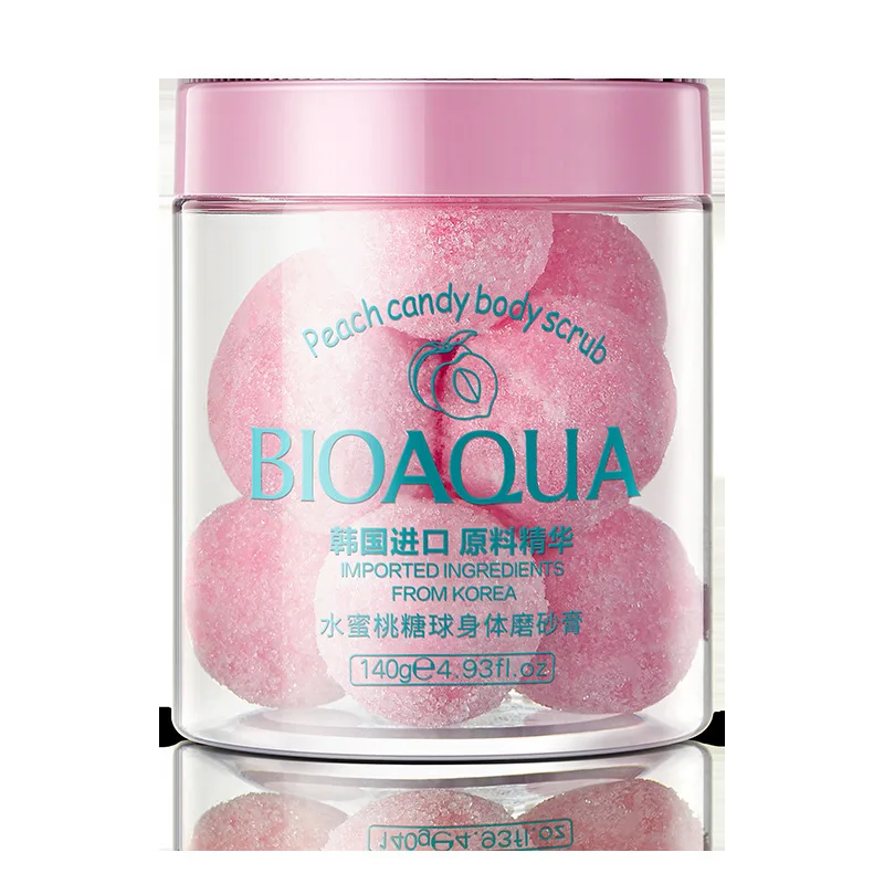 Peach Sugar Ball Body Scrub Body Wash Exfoliating Dead Skin Brighten Skin Tone Repair Improve Rough Whole Body Skin Care 140g
Peach Sugar Ball Body Scrub Body Wash Exfoliating Dead Skin Brighten Skin Tone Repair Improve Rough Whole Body Skin Care 140g