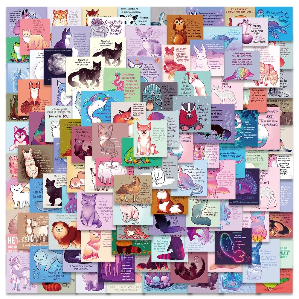 10/30/50/110PCS Inspiring Animal Graffiti Stickers Decals Decals Kids Toy DIY Diary Scrapbook Phone Laptop Cute Cartoon Sticker
10/30/50/110PCS Inspiring Animal Graffiti Stickers Decals Decals Kids Toy DIY Diary Scrapbook Phone Laptop Cute Cartoon Sticker