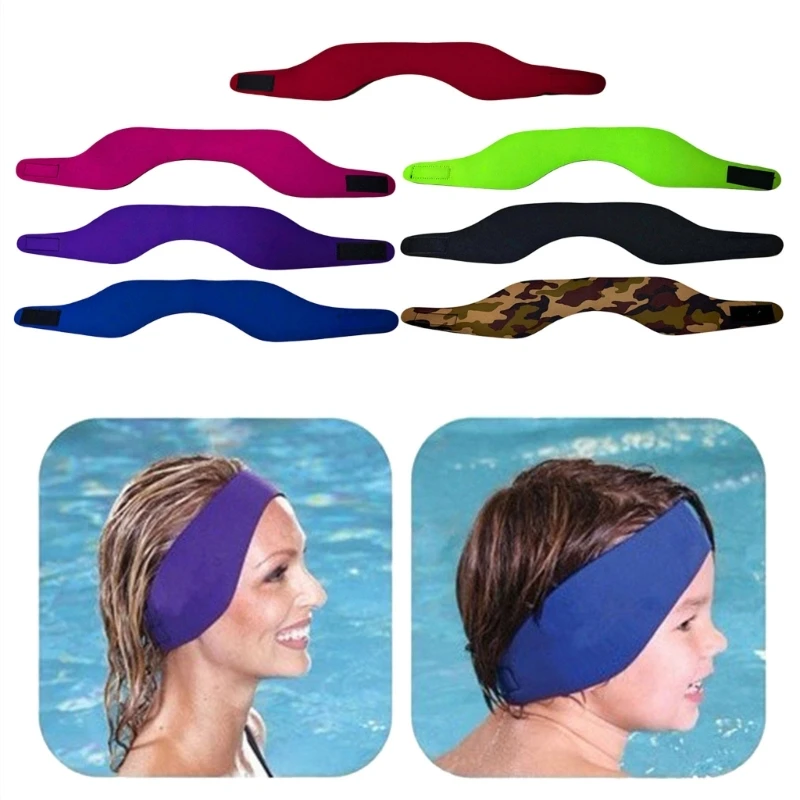 

Multifunctional Swimming Headbands Swimming Ear Covers Waterproof Swim Headband Swimming Ear Protection Band for Surfing Bathing