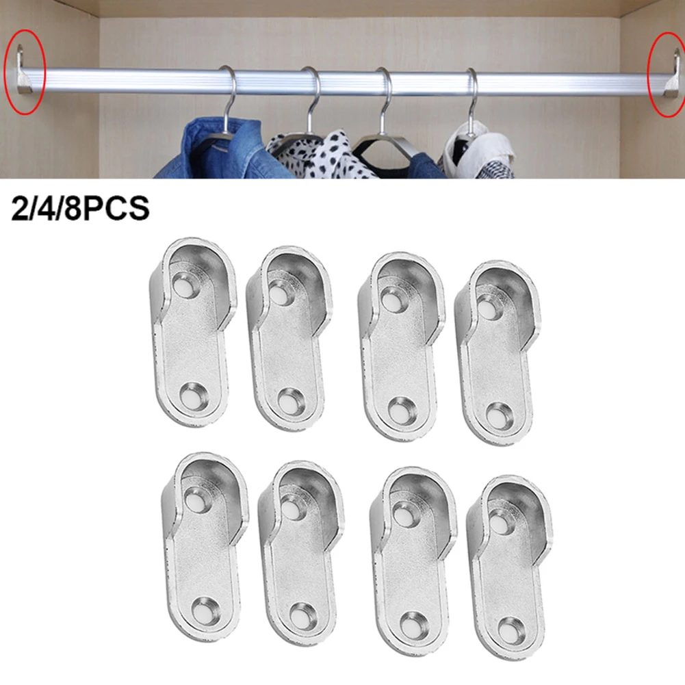 2/4/8pcs Closet Brackets Wardrobe Clothes Tube Support Closet Rod Pole End Bracket Thickening Holder Clothes Hanging Rod Support
2/4/8pcs Closet Brackets Wardrobe Clothes Tube Support Closet Rod Pole End Bracket Thickening Holder Clothes Hanging Rod Support