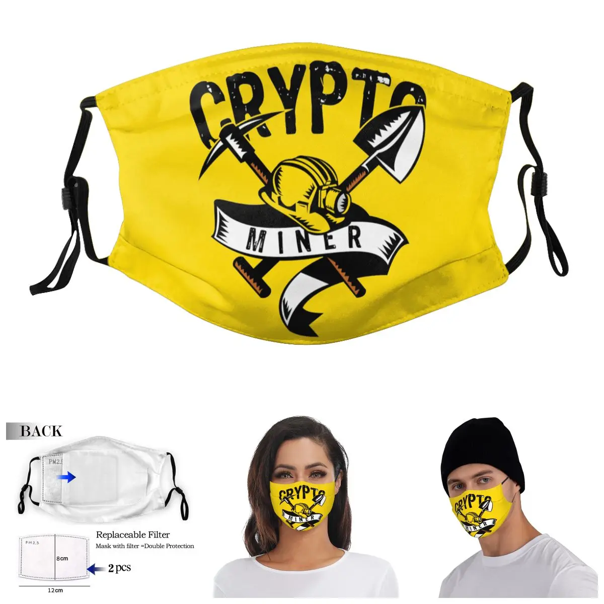 Crypto Miner Tools Cryptocurrency Adult Dust Mask Nerd Grimace Activated Carbon Filter Mask
Crypto Miner Tools Cryptocurrency Adult Dust Mask Nerd Grimace Activated Carbon Filter Mask