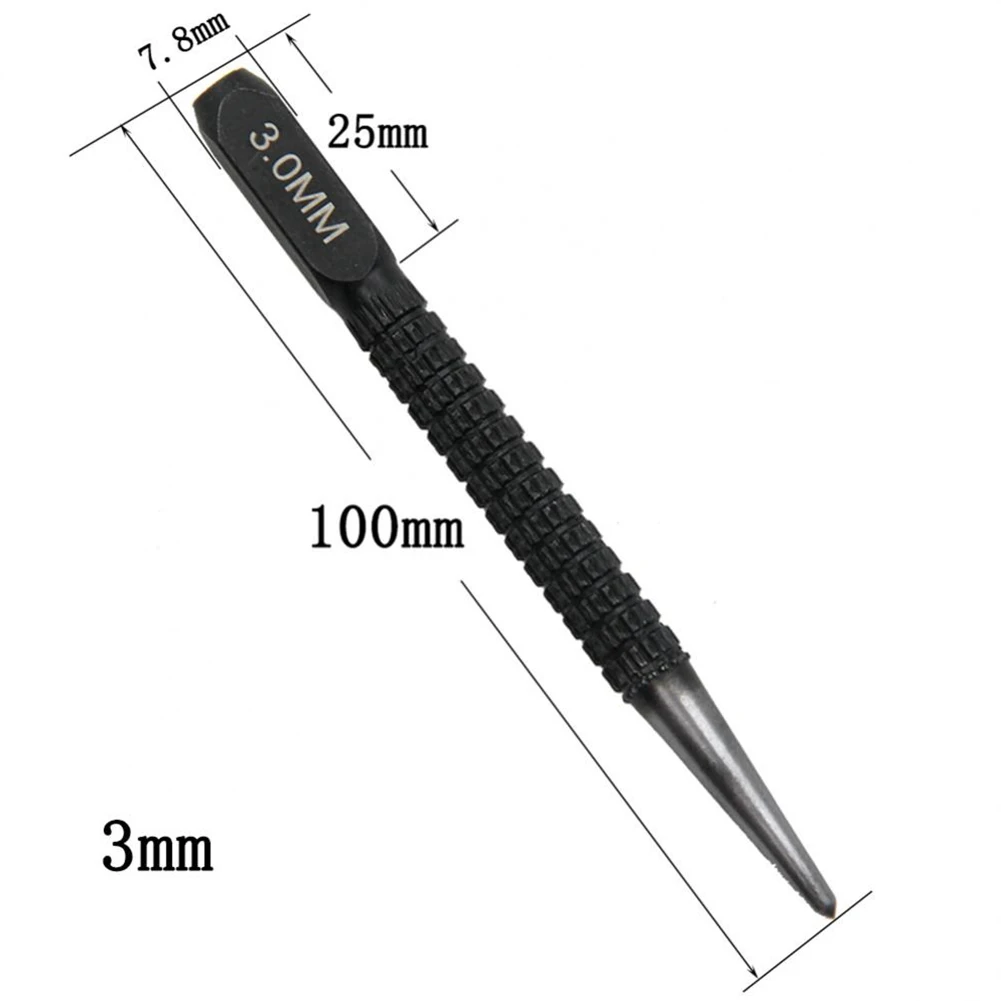1pc Center Punch 1.5mm/2mm/3mm Alloy Steel Center Punch Metal Wood Marking Drilling Tools For Plastic Wood Metal Marking
1pc Center Punch 1.5mm/2mm/3mm Alloy Steel Center Punch Metal Wood Marking Drilling Tools For Plastic Wood Metal Marking