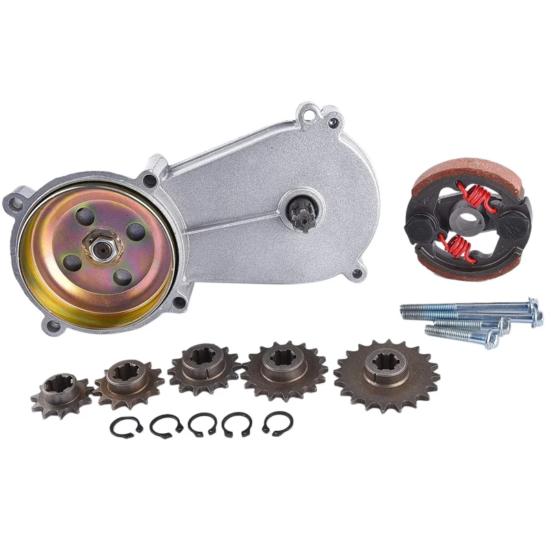Heavy Transmission Gear Reduction Box Clutch Replacement For 47Cc 49Cc 2-Stroke T8F 11T 13T 14T 17T 20T Teeth Pocket
Heavy Transmission Gear Reduction Box Clutch Replacement For 47Cc 49Cc 2-Stroke T8F 11T 13T 14T 17T 20T Teeth Pocket