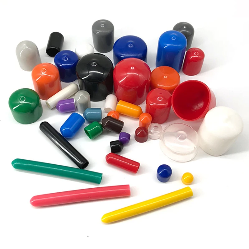 

Rubber End Caps Blanking Cap Screw Protection Sleeve Hole Cover Silicone Seals Nuts Plastic Thread Case Soft Stopper Outer Plug