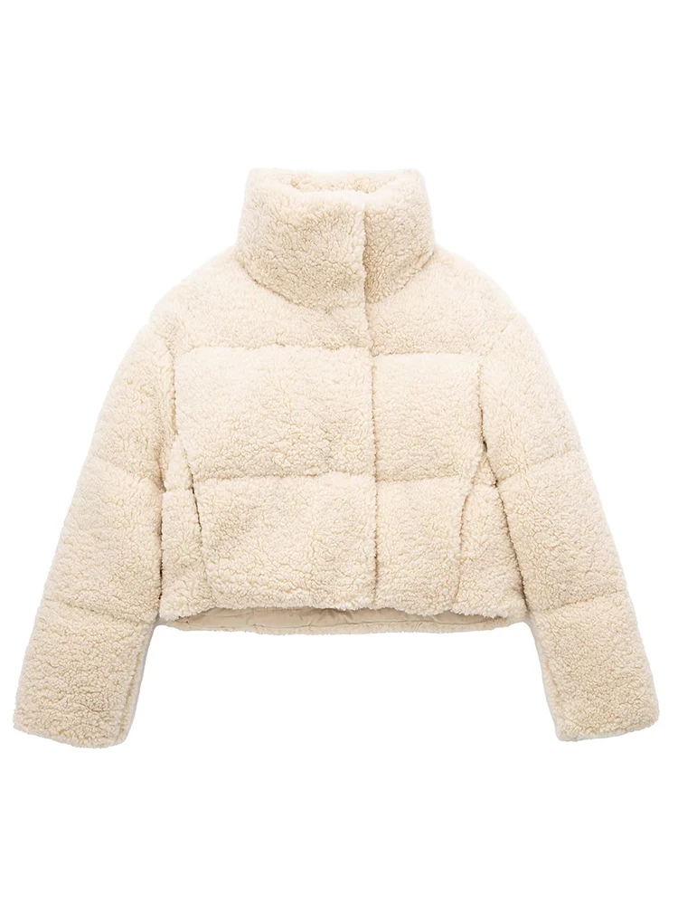 YENKYE Women 2022 Fleece Crop Jacket Zipper High Neck Long Sleeve Female Warm Winter Coat
YENKYE Women 2022 Fleece Crop Jacket Zipper High Neck Long Sleeve Female Warm Winter Coat