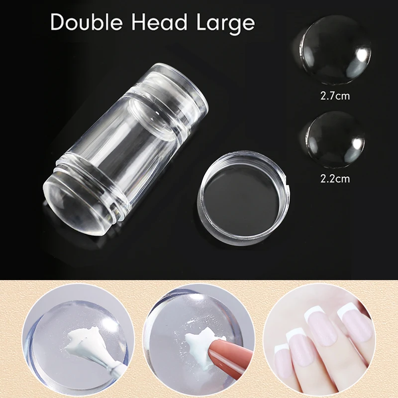 Прозрачная силиконовая головка штамп для ногтей шаблон силиконовый штамп набор с скребком для французских ногтей Маникюрные аксессуары ин...
Прозрачная силиконовая головка штамп для ногтей шаблон силиконовый штамп набор с скребком для французских ногтей Маникюрные аксессуары ин...