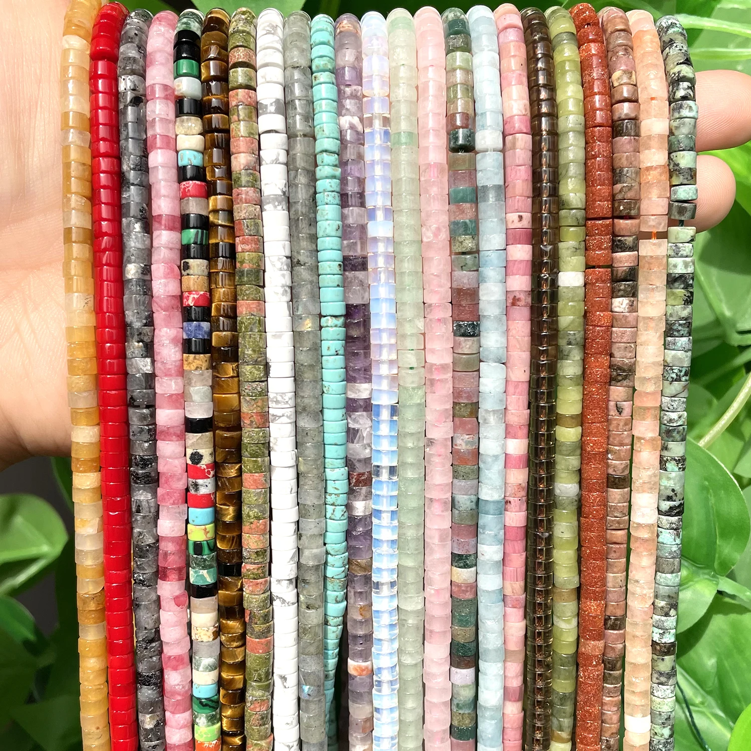 4x2mm Column Shape Amazonite Opal Agate Jade Tiger Eye Quartz Stone Beads Small Tiny Gemstone Beads for Jewelry Making Bracelet
4x2mm Column Shape Amazonite Opal Agate Jade Tiger Eye Quartz Stone Beads Small Tiny Gemstone Beads for Jewelry Making Bracelet