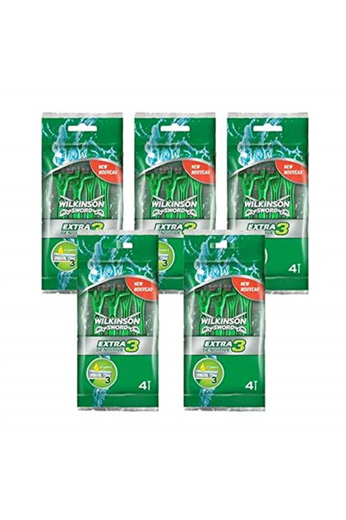 Brand: Wilkinson Sword Extra 3, Plays Headdress Three Bladed 4'lü Use Horse Shaving Knife, 5 Package Floor
Brand: Wilkinson Sword Extra 3, Plays Headdress Three Bladed 4'lü Use Horse Shaving Knife, 5 Package Floor