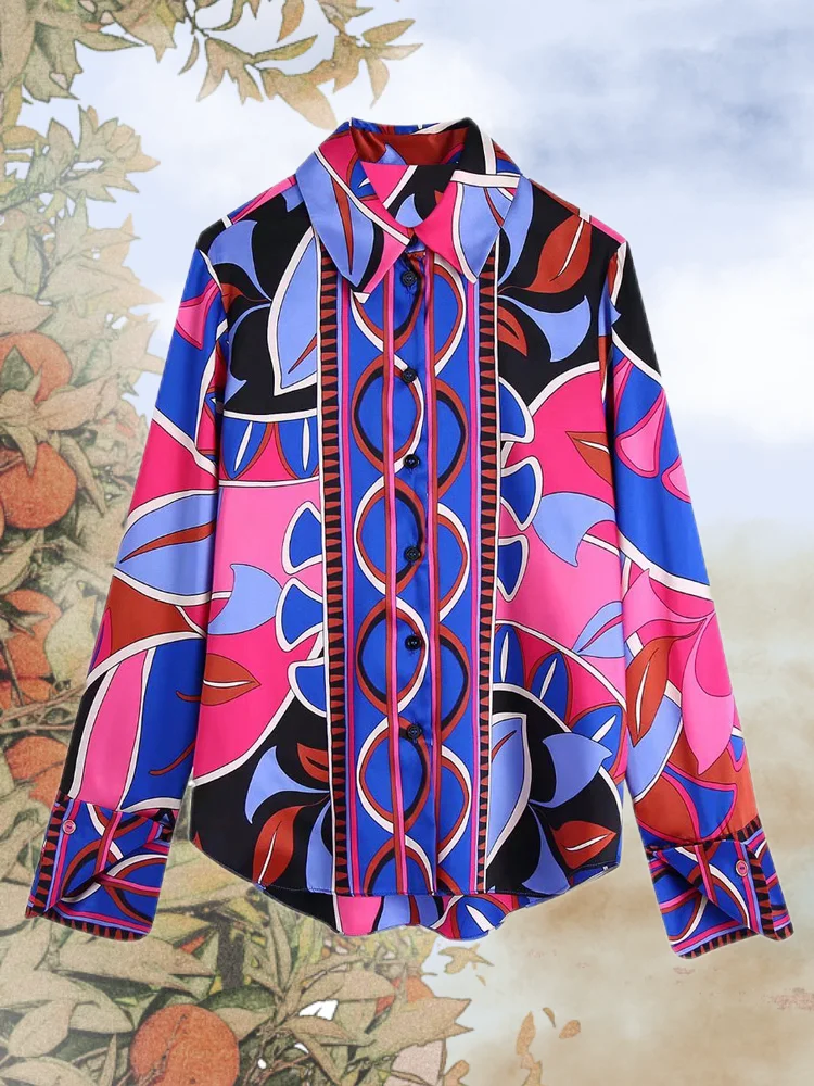 Trendy Women Shirt&Dress Flowing Button UpShirts Print Vintage Office Shirt Long Sleeve Collared Shirt Fashion Woman Blouses2022
Trendy Women Shirt&Dress Flowing Button UpShirts Print Vintage Office Shirt Long Sleeve Collared Shirt Fashion Woman Blouses2022