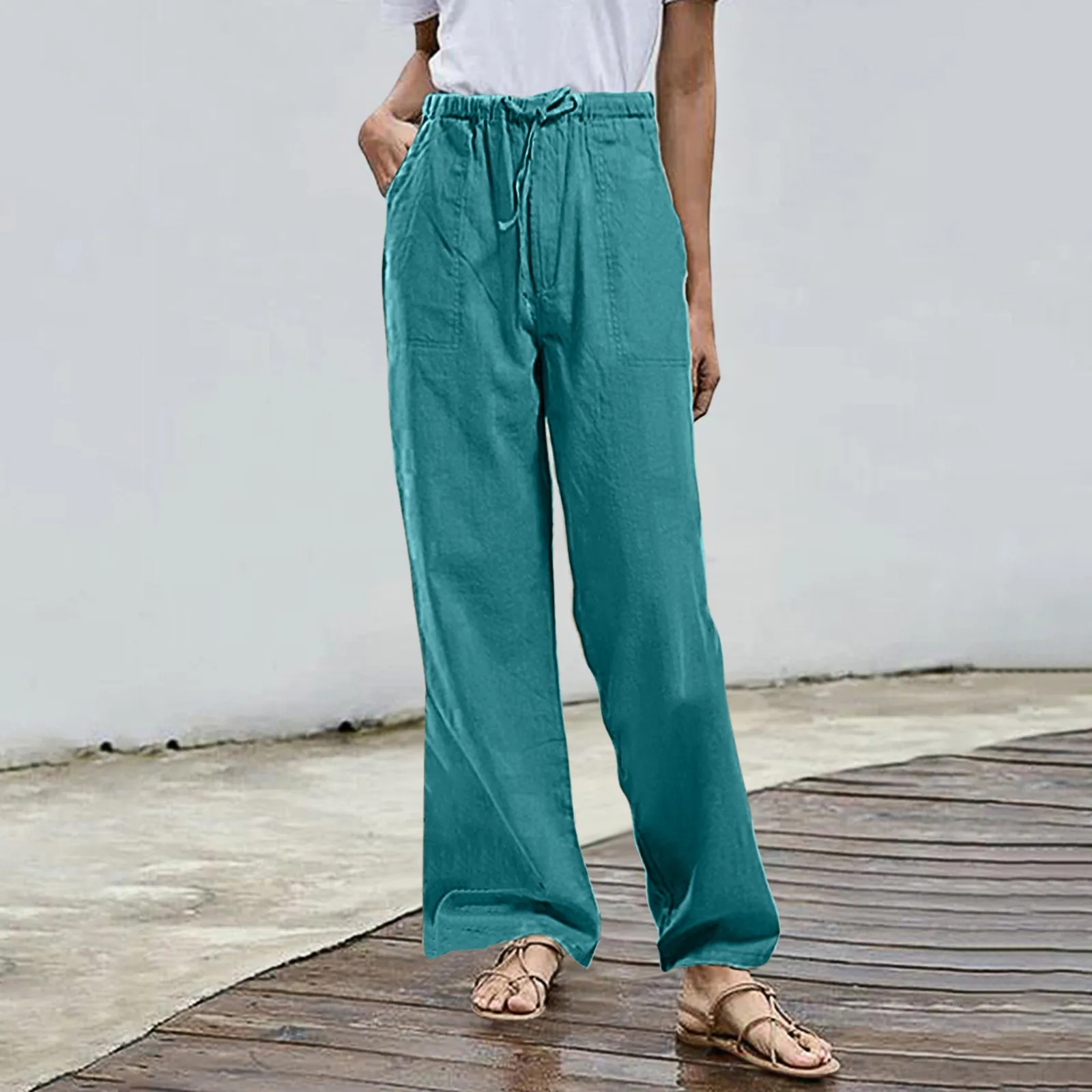 Pants Women Casual Jeans Casual Size Solid Trousers Pocket Women Linen Tightness Cotton Pants Pants Bell Bottom Pants Women
Pants Women Casual Jeans Casual Size Solid Trousers Pocket Women Linen Tightness Cotton Pants Pants Bell Bottom Pants Women