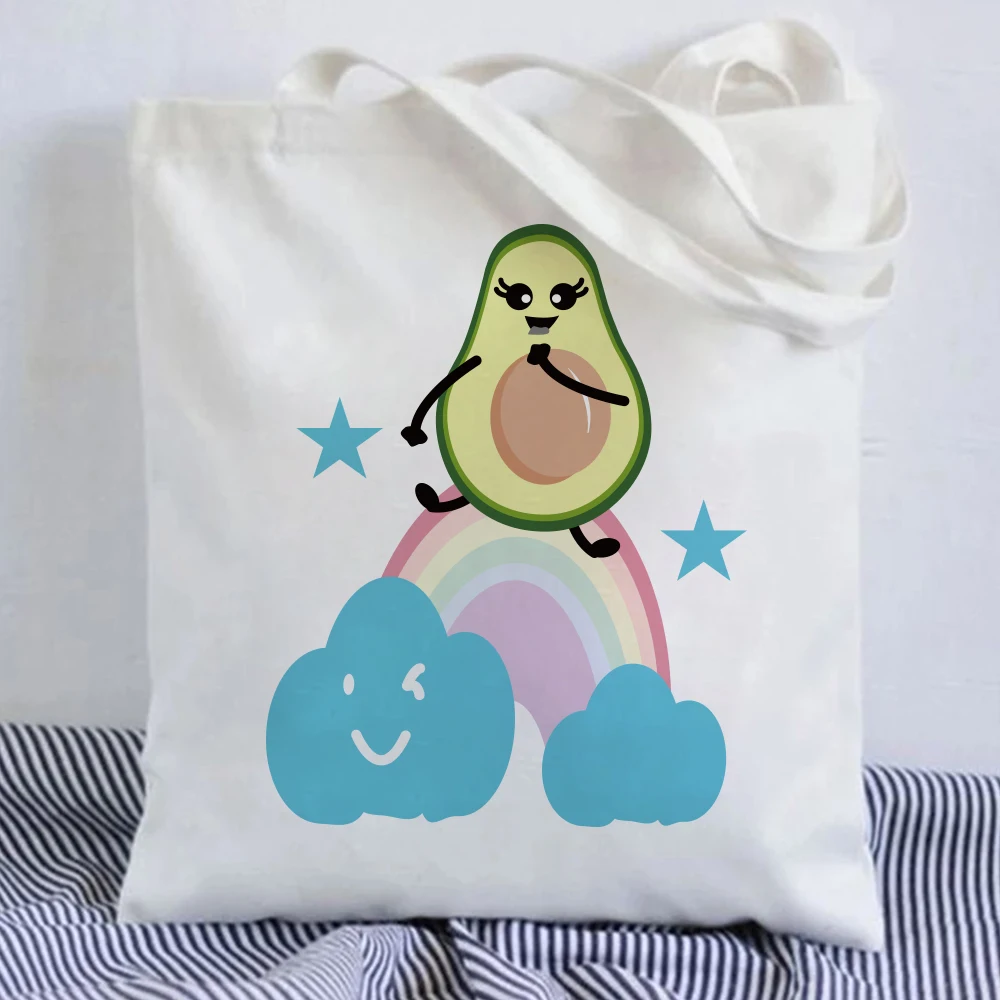 Avocado Rainbow Women Canvas Shopping Bag Teacher Student Reusable Aesthetic Eco Tote Bags Shoulder Bags Storage Travel Gift
Avocado Rainbow Women Canvas Shopping Bag Teacher Student Reusable Aesthetic Eco Tote Bags Shoulder Bags Storage Travel Gift