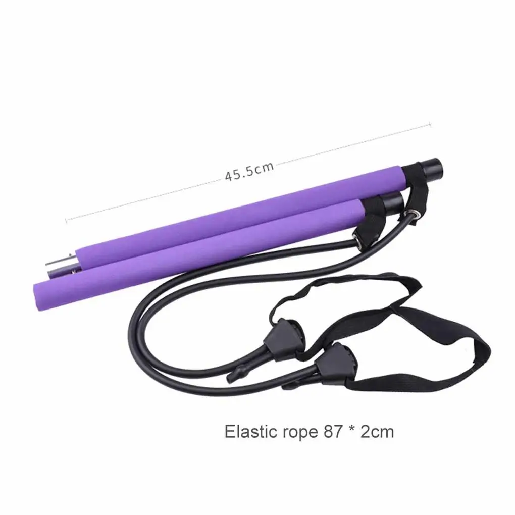 Портативная палка для пилатеса, эластичная лента для занятий йогой, дома, тренажерного зала, силовых тренировок
Портативная палка для пилатеса, эластичная лента для занятий йогой, дома, тренажерного зала, силовых тренировок