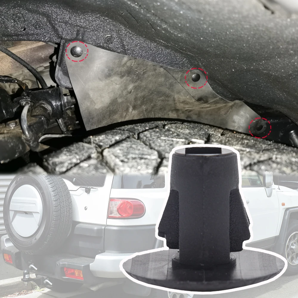 Car Mud Flaps Splash Guards Clip Fender Apron Liner Pins Rivet Trim For Toyota FJ Cruiser XJ10 2007 - 2012 2013 2014 Replacement
Car Mud Flaps Splash Guards Clip Fender Apron Liner Pins Rivet Trim For Toyota FJ Cruiser XJ10 2007 - 2012 2013 2014 Replacement