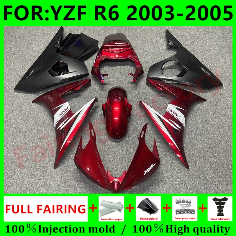 Новый комплект обтекателей для мотоцикла ABS, подходит для YZF R6 2003 2004 2005 55 03 04 05, Обтекатели для кузова красного и белого цветов
Новый комплект обтекателей для мотоцикла ABS, подходит для YZF R6 2003 2004 2005 55 03 04 05, Обтекатели для кузова красного и белого цветов