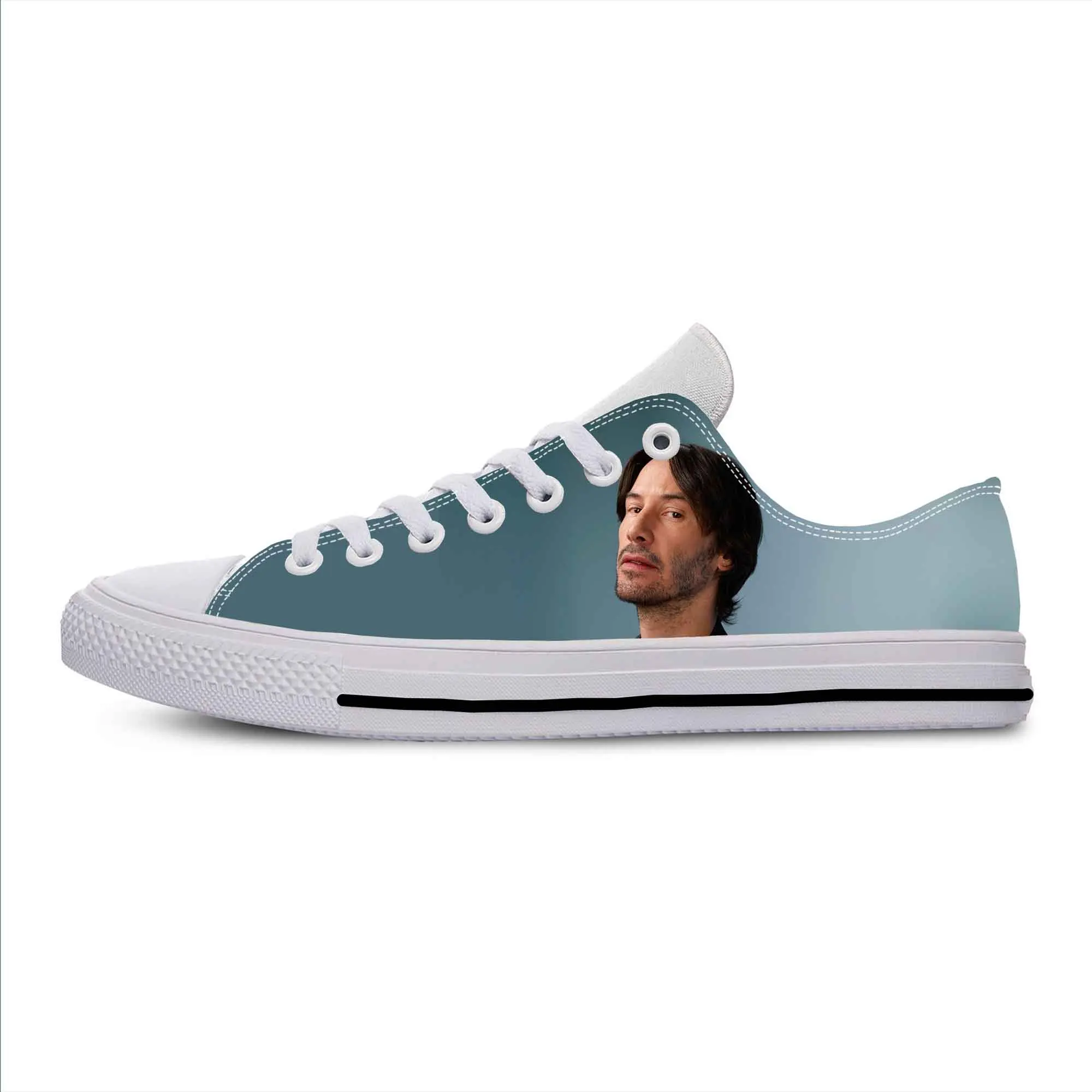 Movie Actor Star Keanu Reeves Cool Fashion Popular Casual Cloth Shoes Low Top Lightweight Breathable 3D Print Men Women Sneakers
Movie Actor Star Keanu Reeves Cool Fashion Popular Casual Cloth Shoes Low Top Lightweight Breathable 3D Print Men Women Sneakers