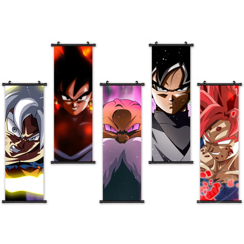 Wall Art Japanese Anime Canvas Pictures Dragon Ball Poster Plastic Scroll Hanging Painting Printed Home Decoration Living Room
Wall Art Japanese Anime Canvas Pictures Dragon Ball Poster Plastic Scroll Hanging Painting Printed Home Decoration Living Room