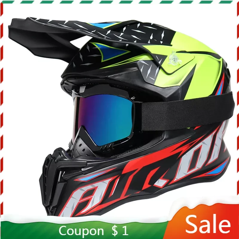 Motorcycle Helmet Motocross Casco Moto Full Face Male Cross Motorcycle Equipment Off Road Safety Casco Downhill Off Road Helmet
Motorcycle Helmet Motocross Casco Moto Full Face Male Cross Motorcycle Equipment Off Road Safety Casco Downhill Off Road Helmet