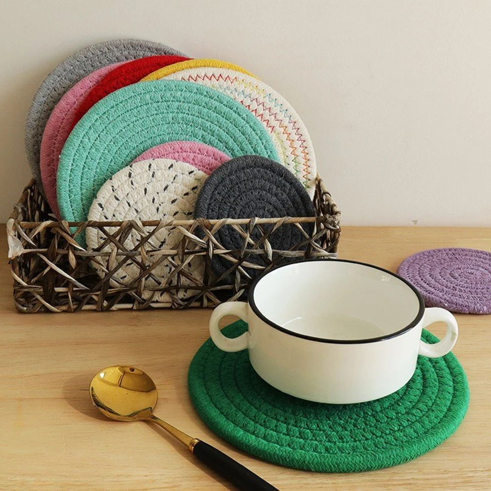Coasters Heat Insulation Mats Handmade Woven Coasters Desktop Protection Mats Japanese Coasters Table Mats Coffee Coasters
Coasters Heat Insulation Mats Handmade Woven Coasters Desktop Protection Mats Japanese Coasters Table Mats Coffee Coasters
