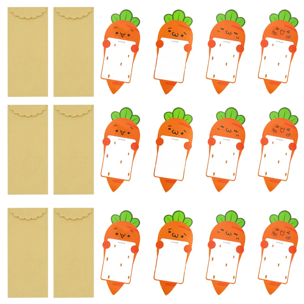 6 Sets Stationery Kraft Envelopes Lined Stationery Cartoon Writing Paper Letter Writing Paper for Office Students Home
6 Sets Stationery Kraft Envelopes Lined Stationery Cartoon Writing Paper Letter Writing Paper for Office Students Home