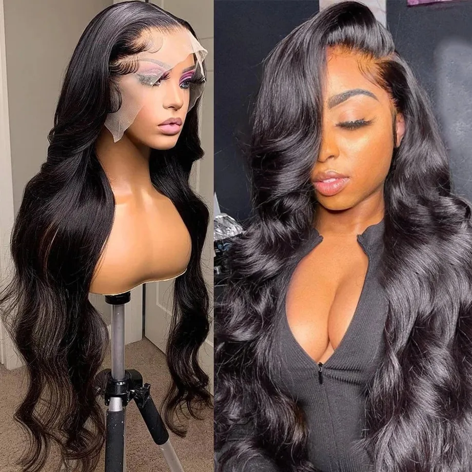 Body Wave 360 HD Transparent Lace Frontal Wig Remy Raw Indian 13x4 Lace Front Human Hair Wigs For Women 4x4 Closure Wig bling
Body Wave 360 HD Transparent Lace Frontal Wig Remy Raw Indian 13x4 Lace Front Human Hair Wigs For Women 4x4 Closure Wig bling
