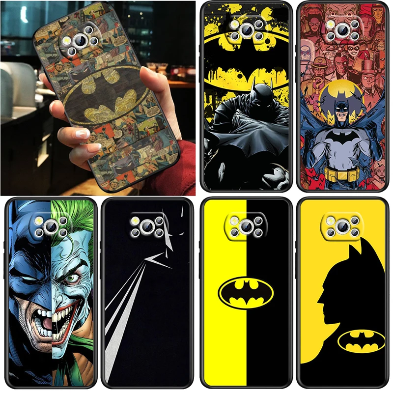 DC Hot Fashion Batman Silicone Soft Black Phone Case For Xiaomi Mi Poco X4 X3 NFC F4 F3 GT M5 M5s M4 M3 Pro C40 C3 5G Cover Capa
DC Hot Fashion Batman Silicone Soft Black Phone Case For Xiaomi Mi Poco X4 X3 NFC F4 F3 GT M5 M5s M4 M3 Pro C40 C3 5G Cover Capa