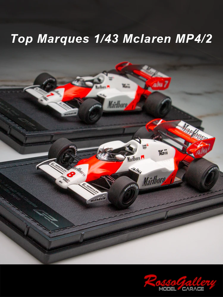 Топ-маркировка 1:43 McLaren boutique F1 модель MP4/2 #7 #8 Ники Лауда прост любимый литой под давлением Смола марлборао модель орнамент подарок
Топ-маркировка 1:43 McLaren boutique F1 модель MP4/2 #7 #8 Ники Лауда прост любимый литой под давлением Смола марлборао модель орнамент подарок