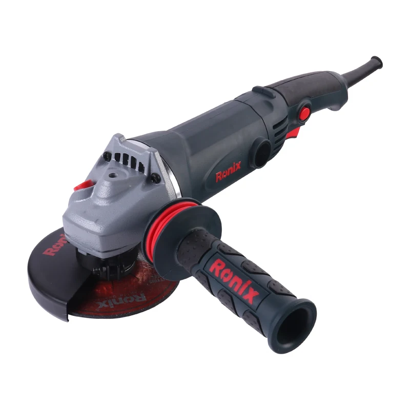 Ronix Model 3150N Mini Power Tools Electric Angle Grinder Machine for Grinding and Cutting
Ronix Model 3150N Mini Power Tools Electric Angle Grinder Machine for Grinding and Cutting