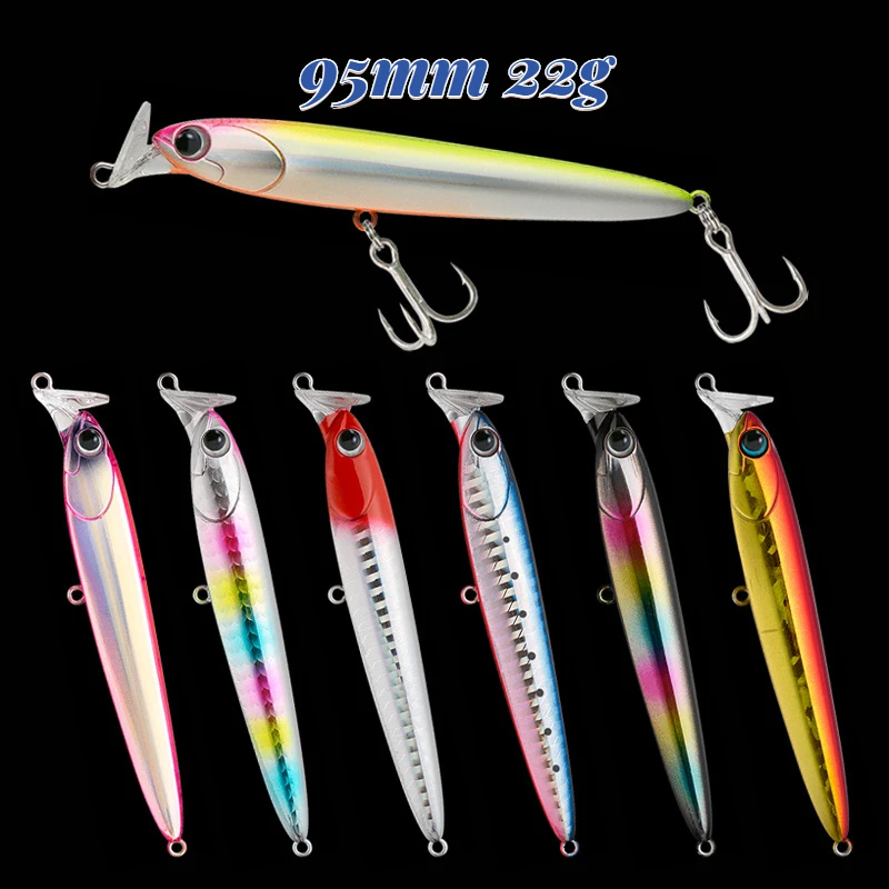 Sinking Minnow Pencil Fishing Lure Hard Bait Full Water 95mm 22g Wobblers Trolling for Pike Winter Pesca Tackle
Sinking Minnow Pencil Fishing Lure Hard Bait Full Water 95mm 22g Wobblers Trolling for Pike Winter Pesca Tackle