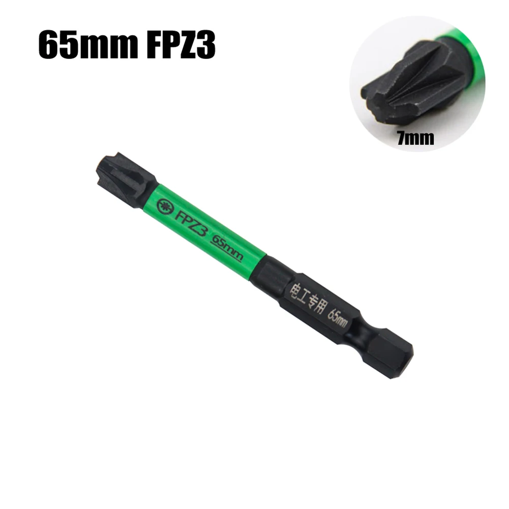 6pcs Magnetic Special Slotted Cross Screwdriver Bits For Electrician Screwdriver Bit FPZ1 FPZ2 FPZ3 65/110mm Hex Shank
6pcs Magnetic Special Slotted Cross Screwdriver Bits For Electrician Screwdriver Bit FPZ1 FPZ2 FPZ3 65/110mm Hex Shank