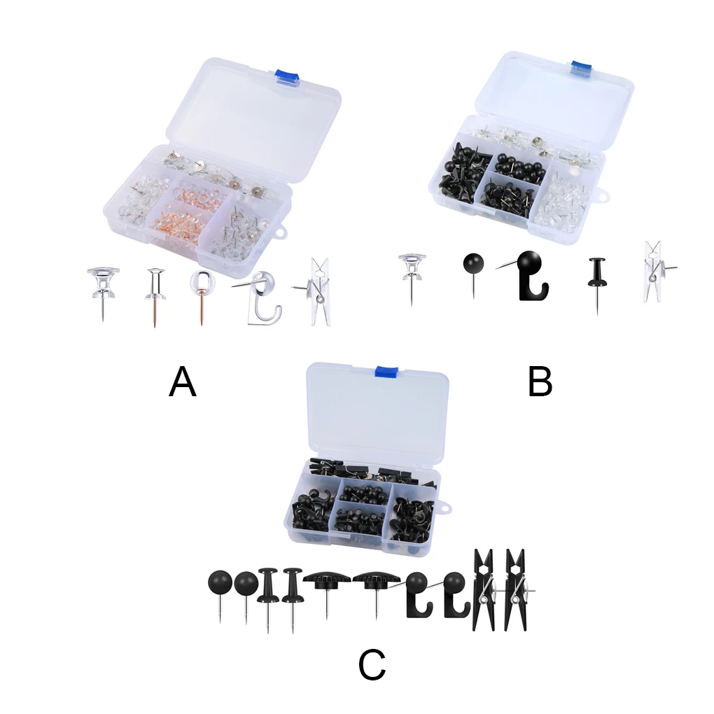 Transparent Push Pin Small Thumbtack Wall Studs Reusable Supplies
Transparent Push Pin Small Thumbtack Wall Studs Reusable Supplies