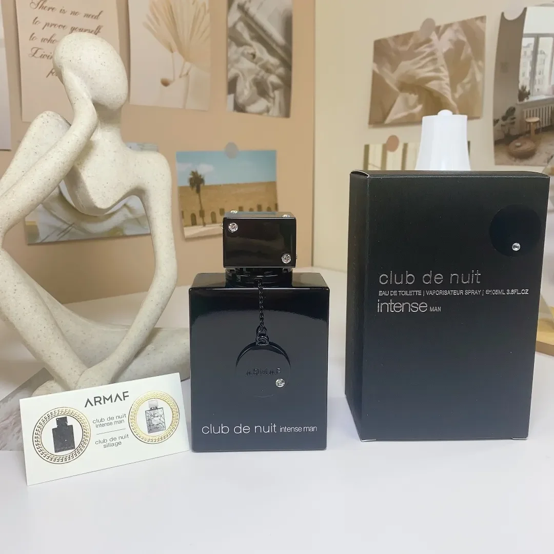 

Men Club De Nuit Perfume Fragrance 105Ml Eau De Toilette 3.6Oz Long Lasting Parfum Edp Women Cologne Spray High Quality Intense