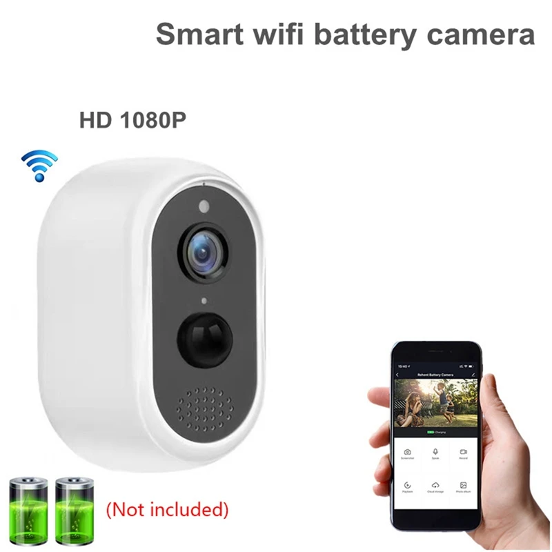 Wireless Security Camera Wifi Battery Camera 1080P Two-Way Audio PIR Motion Detection IP66 For Alexa & Google Assistant
Wireless Security Camera Wifi Battery Camera 1080P Two-Way Audio PIR Motion Detection IP66 For Alexa & Google Assistant