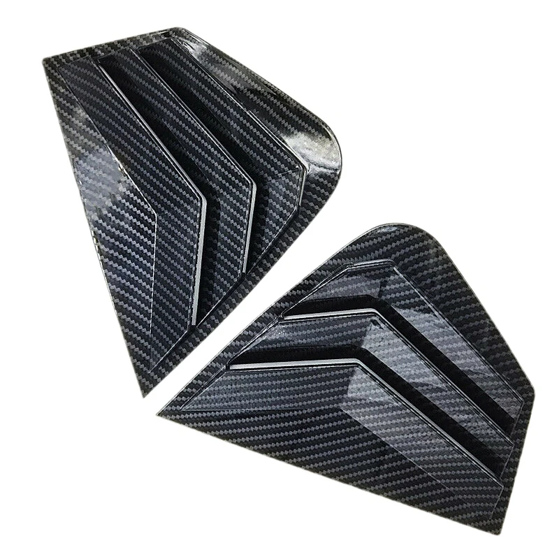 2X Carbon Fiber Style Rear Side Window Quarter Louver Cover for Kia Optima K5 2011-2015
2X Carbon Fiber Style Rear Side Window Quarter Louver Cover for Kia Optima K5 2011-2015