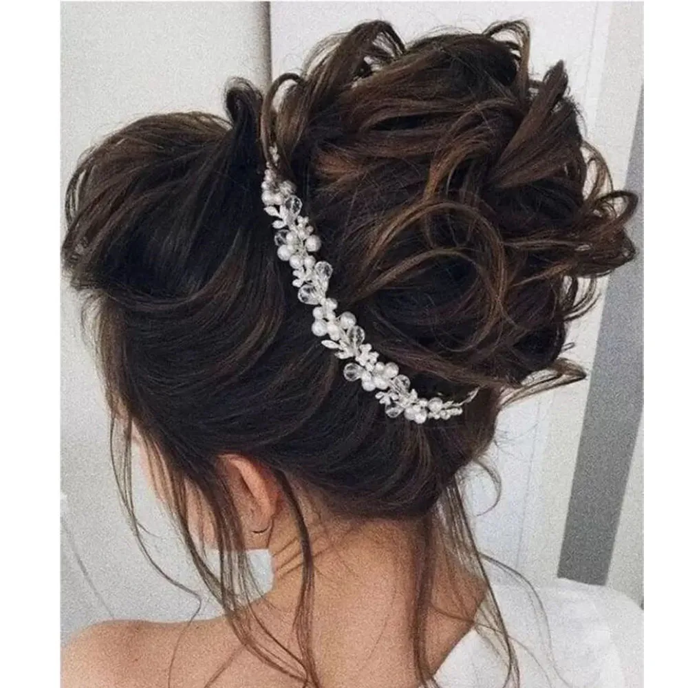 Leaf Bridal Hair Accessories Sliver Rhinestone Headband for Wedding Jewelry Flower Crystal Headpieces Rose Gold
Leaf Bridal Hair Accessories Sliver Rhinestone Headband for Wedding Jewelry Flower Crystal Headpieces Rose Gold