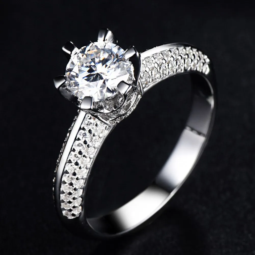 Jewelry Sterling Silver Ring Ladies Middle Finger Six-prong Diamond Cross-border Explosive Accessories
Jewelry Sterling Silver Ring Ladies Middle Finger Six-prong Diamond Cross-border Explosive Accessories