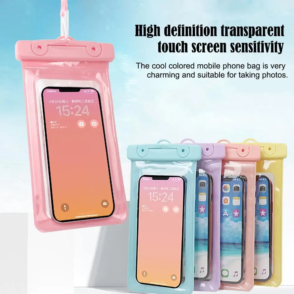 Swimming Bags Waterproof Phone Case Universal Water Phone Swim Bag Durable Multifunctional Case Underwater Proof Pouch Cove R8O5
Swimming Bags Waterproof Phone Case Universal Water Phone Swim Bag Durable Multifunctional Case Underwater Proof Pouch Cove R8O5